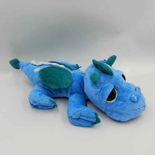 Doudou peluche dragon - , bleu