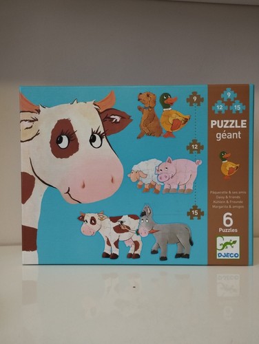 Puzzle djeco géant - puzzle,