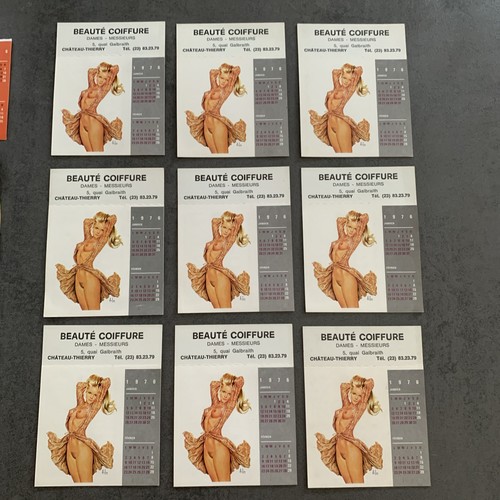 Lot petits calendrier 1976 - petits,