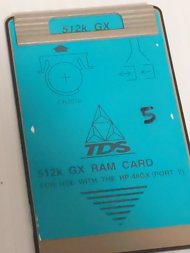Tds 512k ram card - gx,