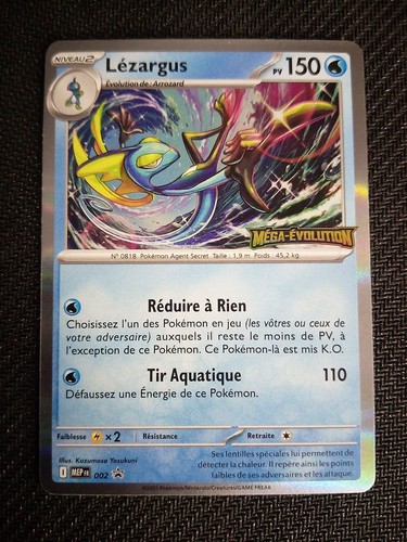 Carte pokémon lezargus mep - carte,