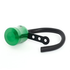 Aluminium Vert Réservoir d'huile de maître-cylindre de frein arrière Universel