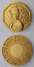 SUPERBE MEDAILLE ART DECO par