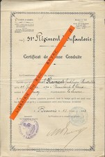 CERTIFICAT DE BONNE CONDUITE