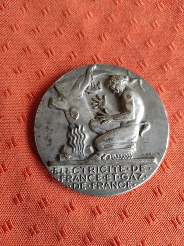 Médaille edf gdf - edf,
