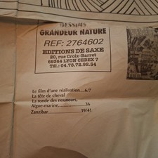 Lot 82 planches DESSINS GRANDEUR NATURE – Éditions de Saxe – Vintage –