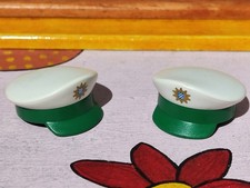 PLAYMOBIL X2 CASQUETTE POLICE