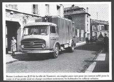 1993  --  BENNE A ORDURES EN SERVICE A LA VILLE DE NANTERRE  . 4C351