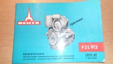 Deutz moteur F2L 912 