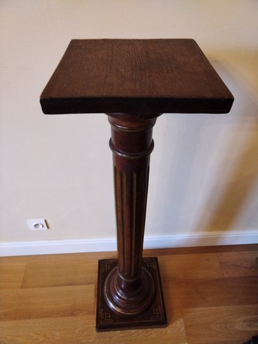 Colonne sellette style louis - sellette,