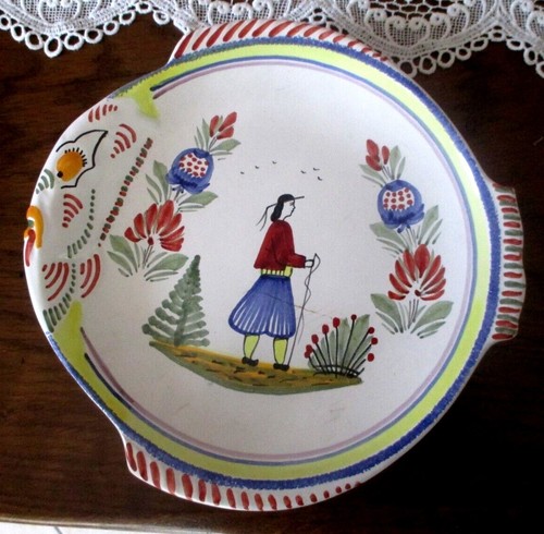 Assiette poisson zoomorphe - à,