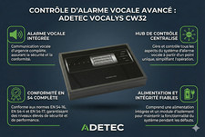 Adetec Vocalys CW32 Centrale