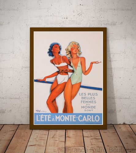 Poster affiche ete - poster-affiche, monte