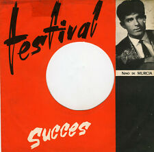 POCHETTE VINYLE VIDE(sans le disque)-NINO MURCIA- 45T-BON ETAT -