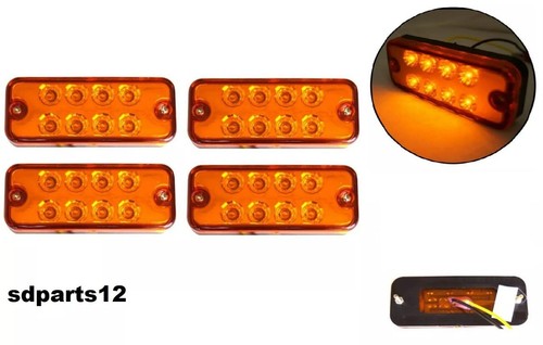 Feux gabarit orange led - 4,