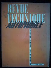 Revue Technique Automobile Juillet 1948 Ford V8 21 CV L'allumeur Ford piston BHB