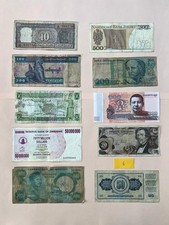 Banknotes World 🌎 #lot 10 Billets Monde #ref:6