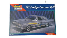 DODGE CORONET R/T '67 - MAQUETTE NEUF BLISTER - REVELL MONOGRAM  # 85 7629 -1/25