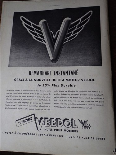 Huile veedol démarrage - huile,