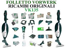 Rechange Sachets Filtres Accessoires Brosses Originals Folletto Vorwerk VK135