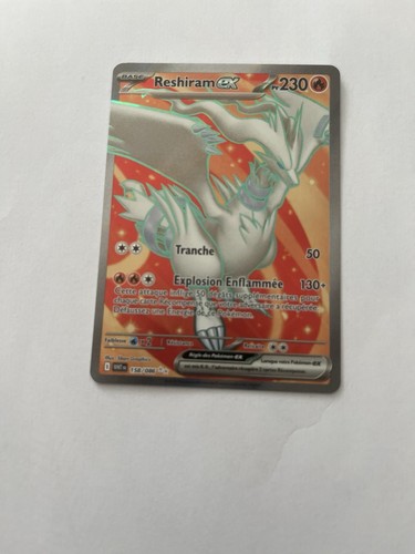 Reshiram 158 086 carte - reshiram, ex