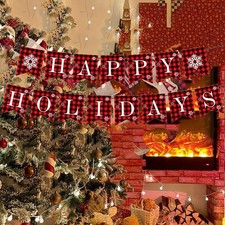 Toile de jute de Noël