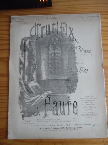 Partition crucifix chant - crucifix,