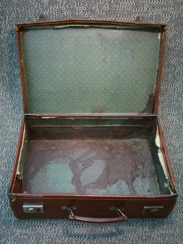 Ancienne mallette cuir - ancienne,