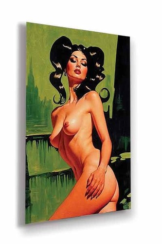 Jeune femme brune nue - , sexy