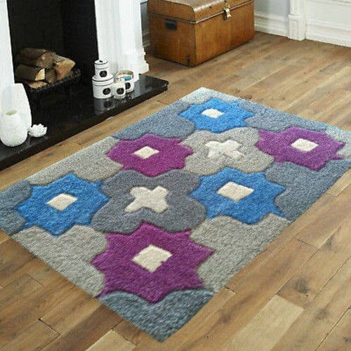Tapis moderne laine - tapis, en