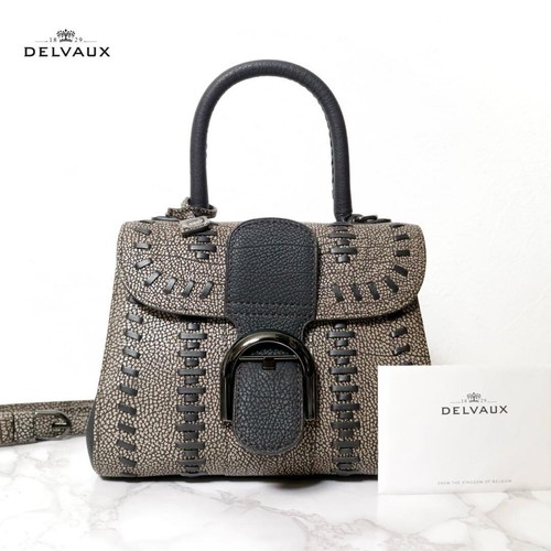 Mini sac delvaux - cuir, de
