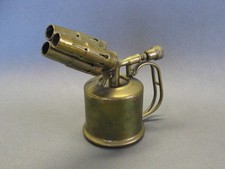 Rare Lampe à souder ancienne FJ Paris à Trois becs.