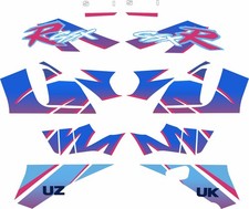Autocollants adhésifs compatibles avec Suzuki GSXR 750 1992 autocollants gsxr...