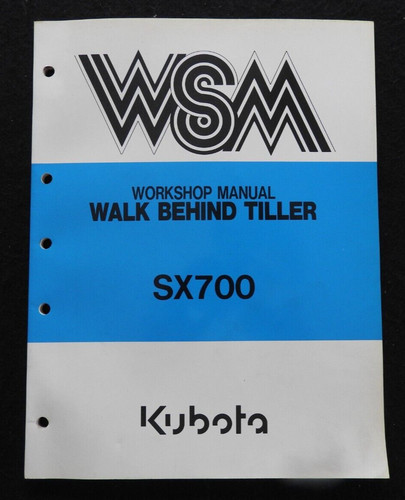 Original kubota 700 sx700 - kubota,