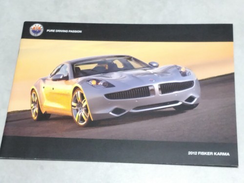 Brochure 2012 fisker karma - 2012,