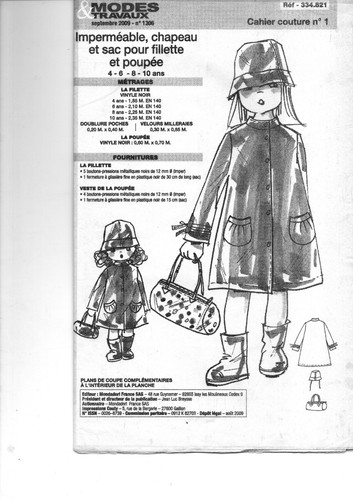 Patron enfant fille - fille, 09