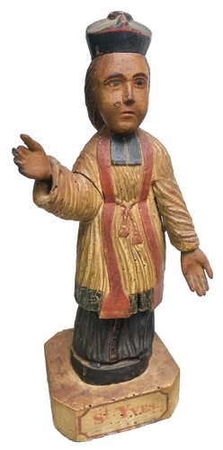Statue saint yves sculpture - statue,