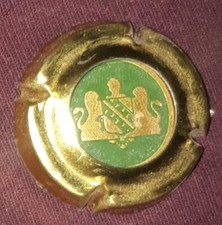 Capsule de champagne à Insert n°693b plaque muselet rare semi ancienne