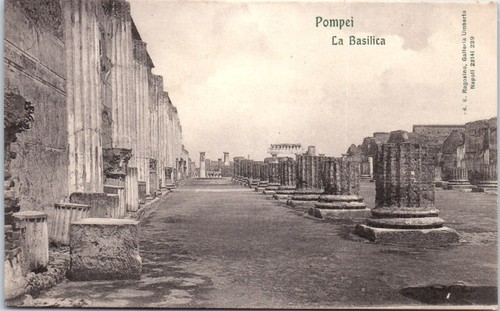 Italie pompei carte - italie,