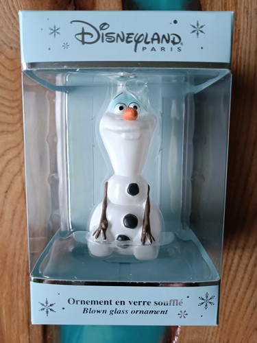 Boule noël figurine olaf - de,