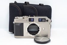 Appareil Photo Telemetrique Autofocus CONTAX G1 AF Silver Label + BOUCHON/HOUSSE