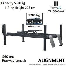 Nacelle de mesure d'essieu automobile nacelle élévatrice à 4 colonnes 5.5T lè...