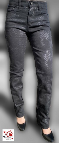 Jean noir casual coton - noir, femme