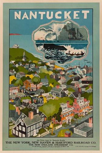 Tourisme nantucket rvzr poster - tourisme,