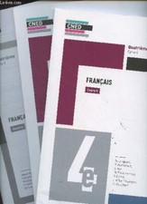 CNED : Français, cours 1 et 2 + Devoirs - Quatrième, Cycle 4 - Co