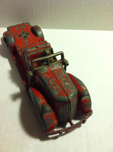 Vintage hubley toy fire dept - vintage,