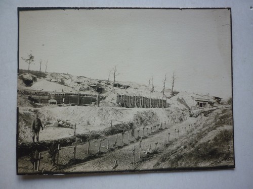 Photo cimetière provisoire - du,