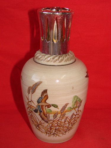 Lampe berger grès signée - berger,