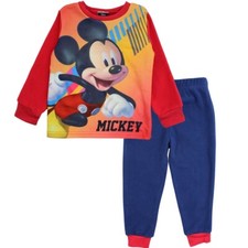 Pyjama garçon. Mickey,  Couleur rouge 2-8 ans.