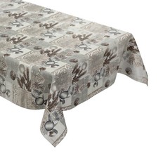 KEVKUS Nappe de Table en Toile Cirée P848-3 Noël X-Mas Carré Rond Oval